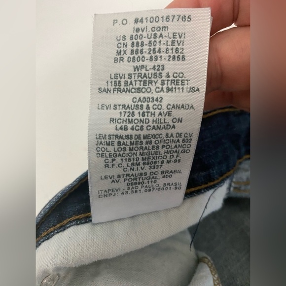 Levi’s 505 Mens W40 x L32 Straight Leg Medium Wash Jeans - Picture 6 of 10